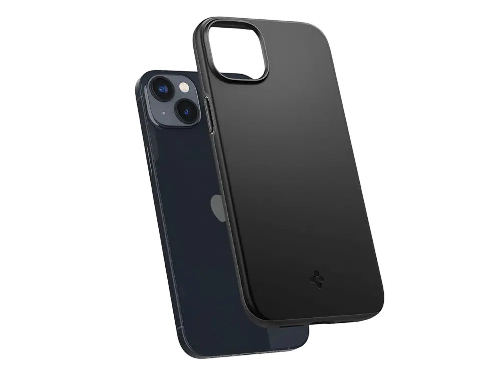 Чехол Spigen Apple iPhone 14 Plus Thin Fit Чёрный