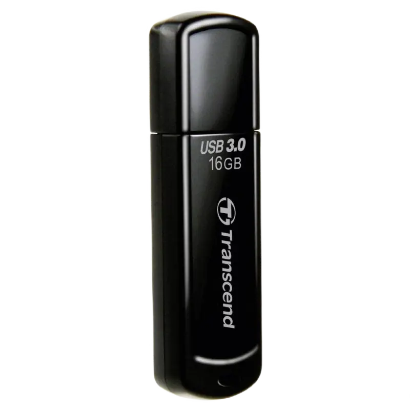 USB Flash накопитель Transcend JetFlash 700 16ГБ Чёрный