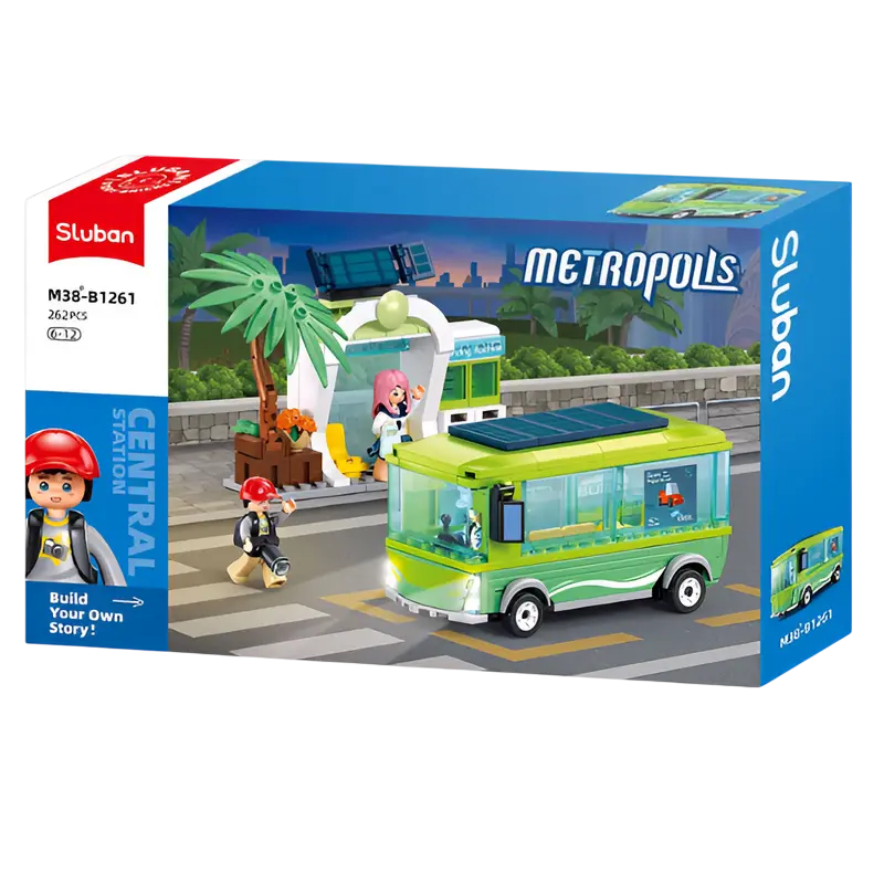 Конструктор Sluban Metropolis - Electric Bus