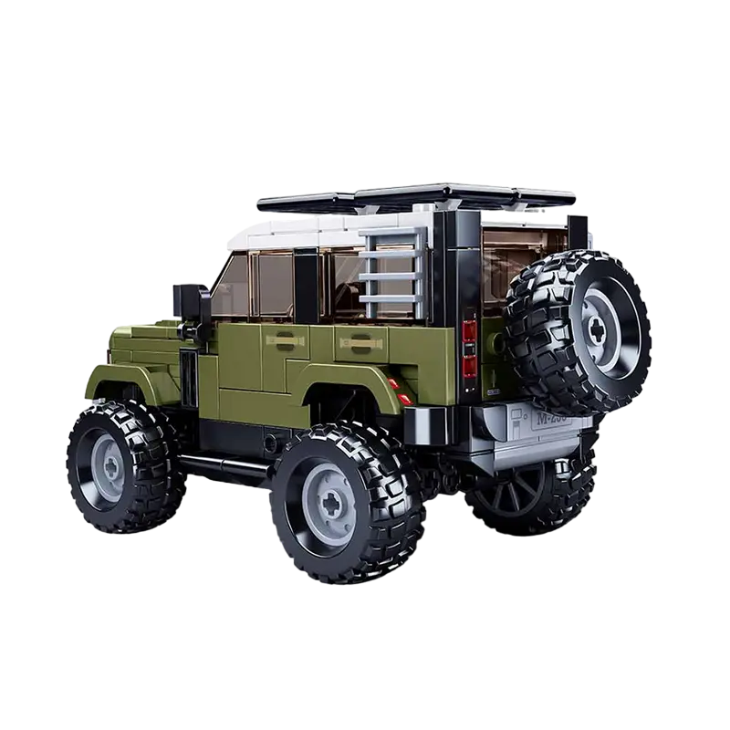 Конструктор Sluban Model Bricks - Jeep SUV Green Разноцветный
