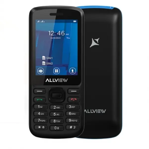 Мобильный телефон Кнопочный Allview M9 Чёрный