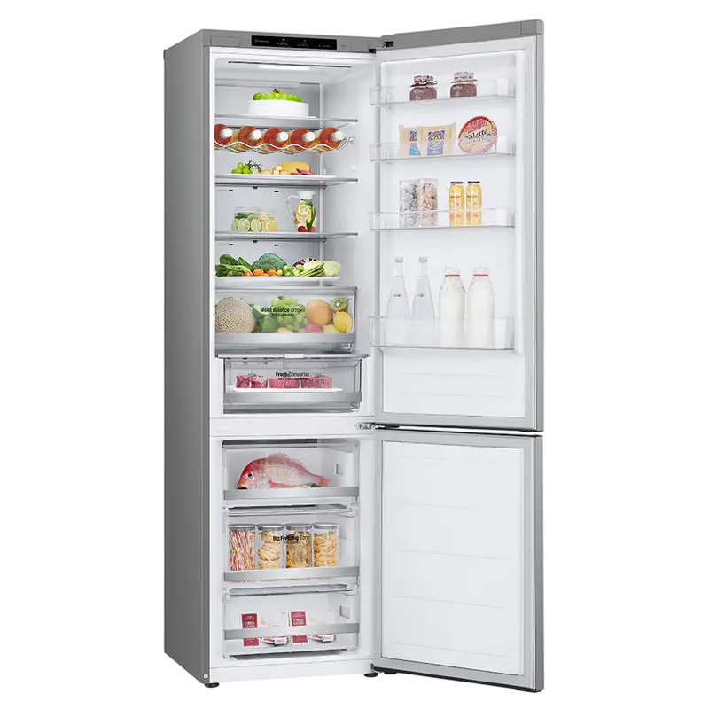 Холодильник LG GBV5240DPY Нержавеющая сталь