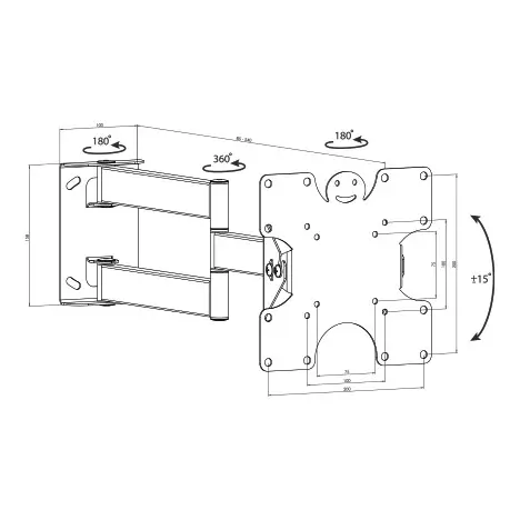 Suport pentru televizor KSL WM227N