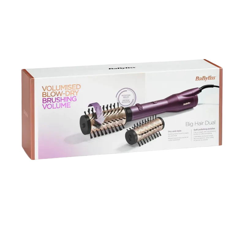 Фен-щётка BaByliss Big Hair Dual Фиолетовый