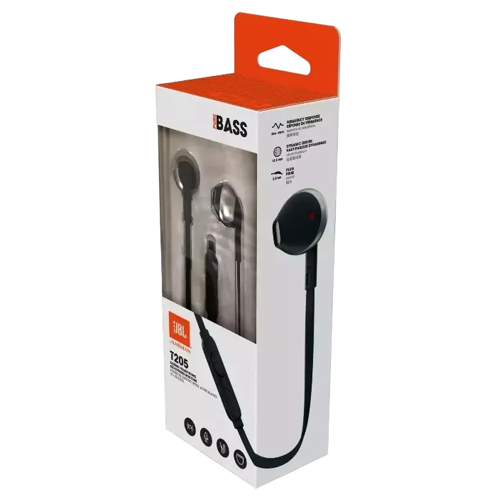 Căști JBL Tune 205 Negru