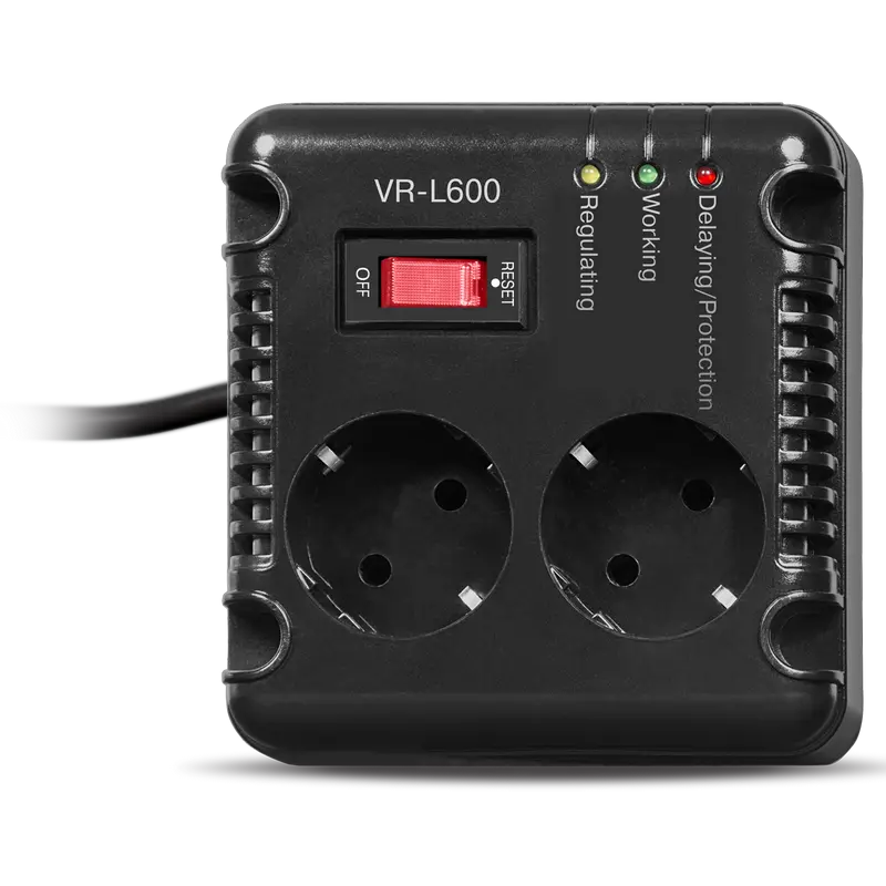Stabilizator de Tensiune SVEN VR-L600 Negru