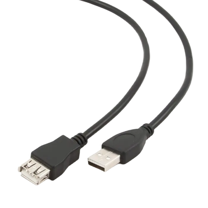 Cablu prelungitor Cablexpert CCP-USB2-AMAF-10 Negru