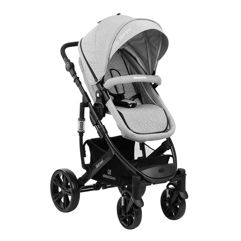 Коляска 3-в-1 Kikka Boo Beloved Серый