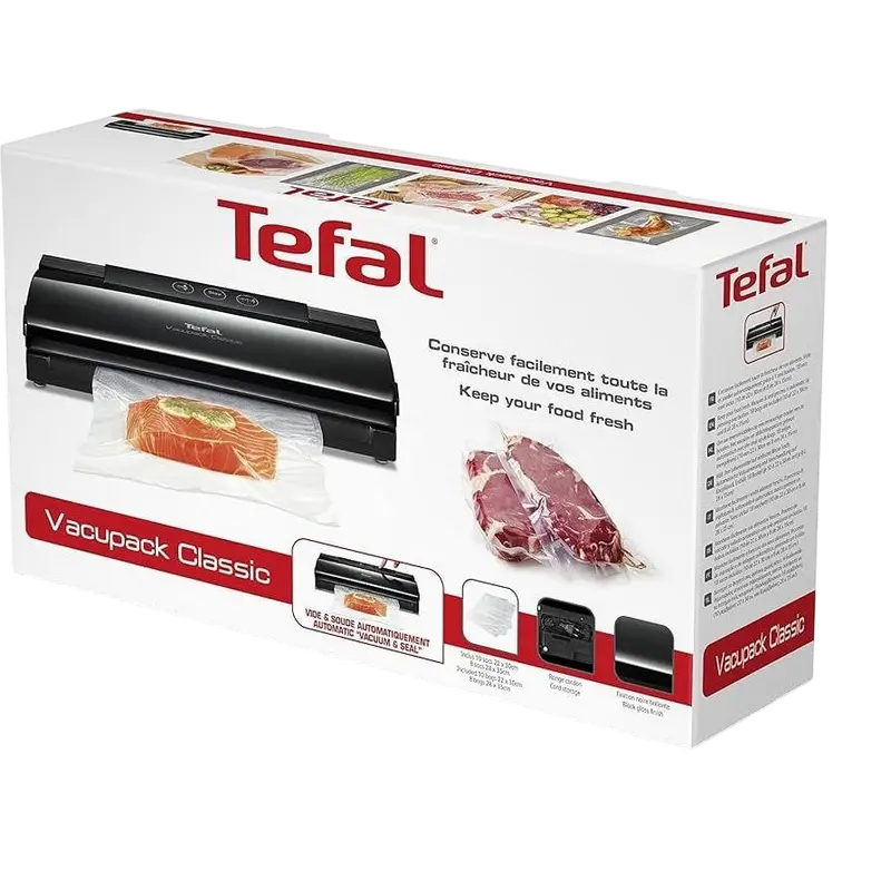 Вакуумный упаковщик Tefal Classic Черный