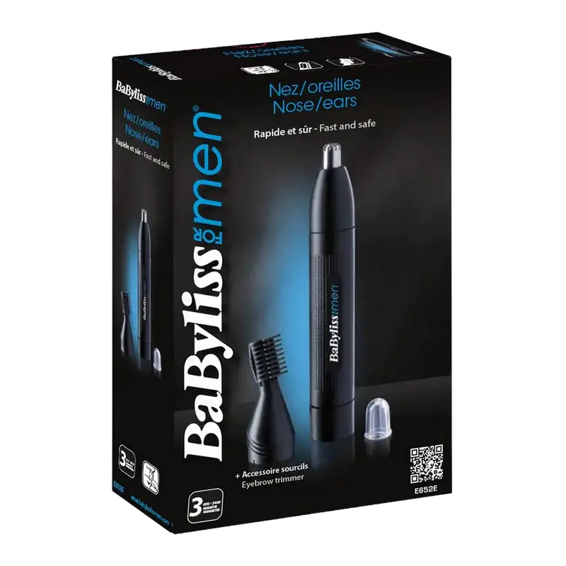 Trimmer pentru bărbați BaByliss E652E Negru