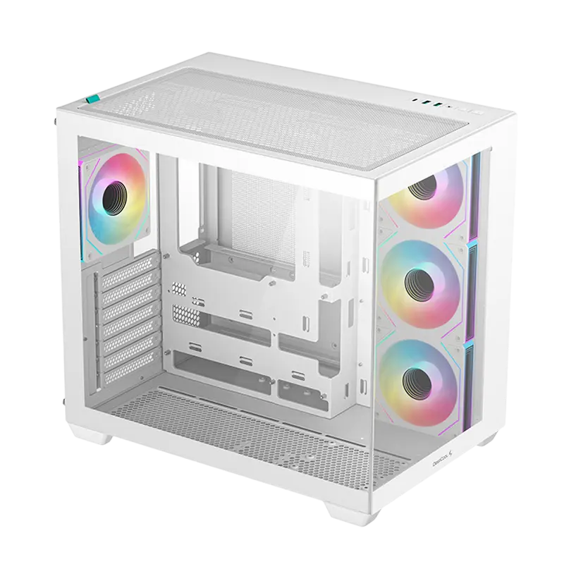 Компьютерный корпус Deepcool CG530 4F Midi-Tower Белый