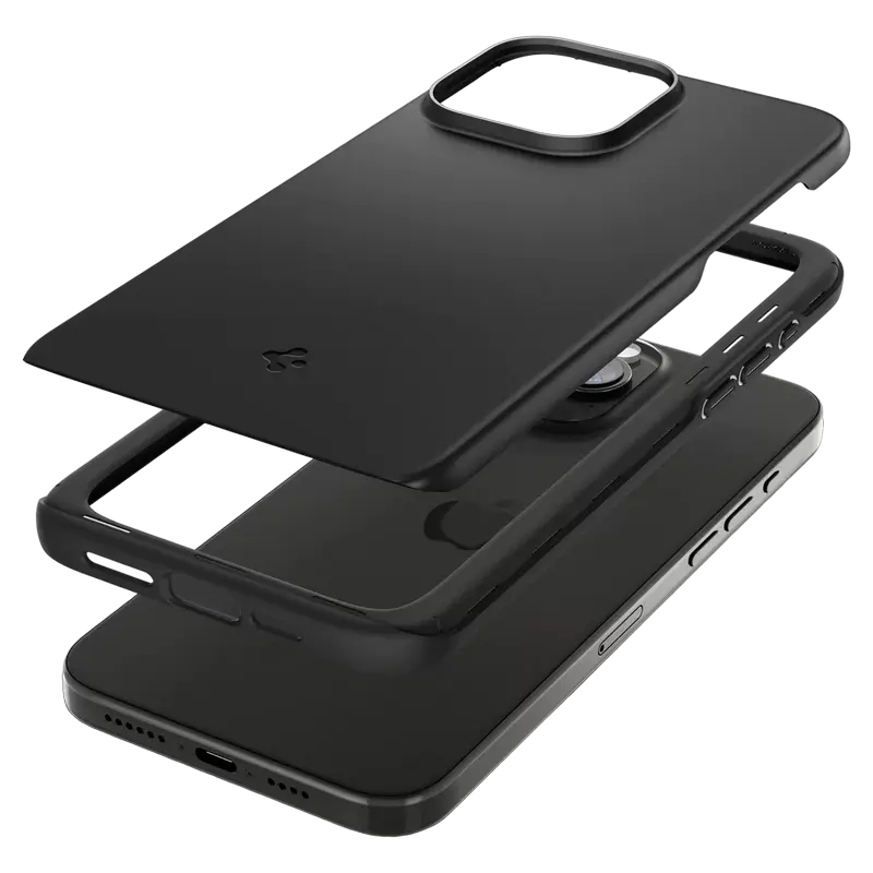 Чехол Spigen Apple iPhone 15 Pro Thin Fit Thin Fit Чёрный