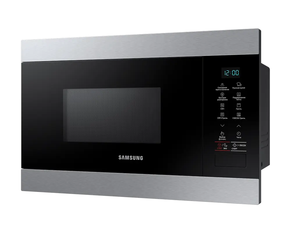 Микроволновая печь Samsung MG22M8074AT/BW Нержавеющая сталь