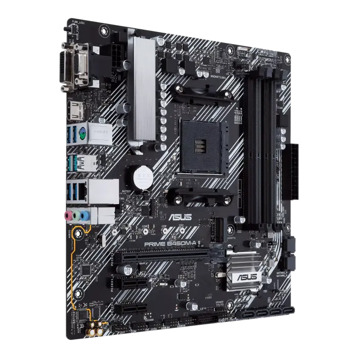 Материнская плата ASUS PRIME B450M-K II AM4 Micro-ATX