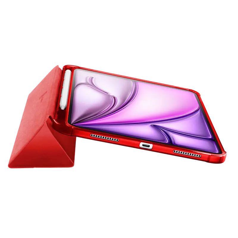 Чехол для планшета Cellularline Apple iPad Air 11" 2024 Stand Case 11" Красный