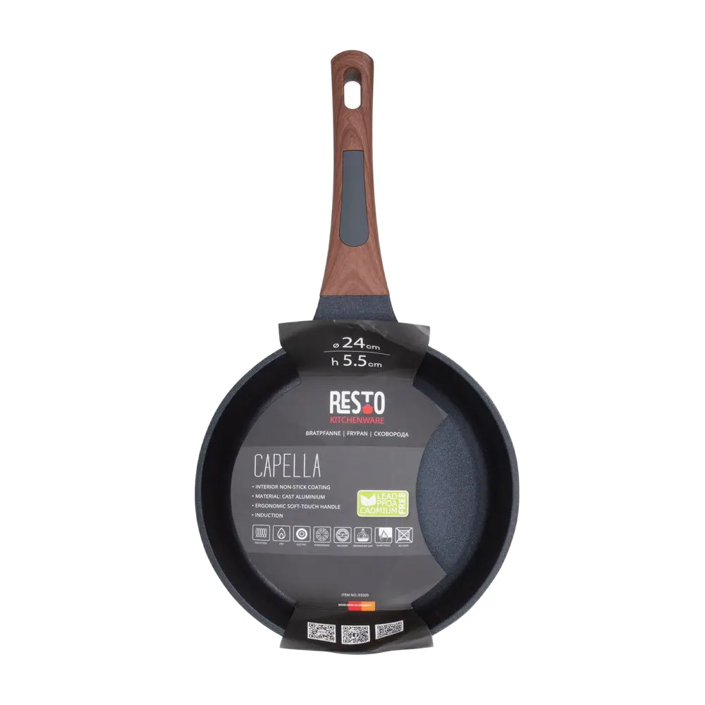 Сковорода RESTO Capella CAPELLA Чёрный