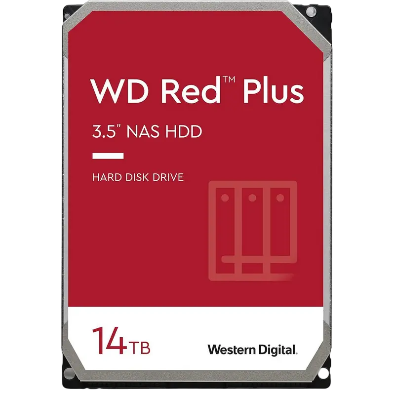 Жесткий диск Western Digital WD Red Plus WD Red Plus™ 14 ТБ