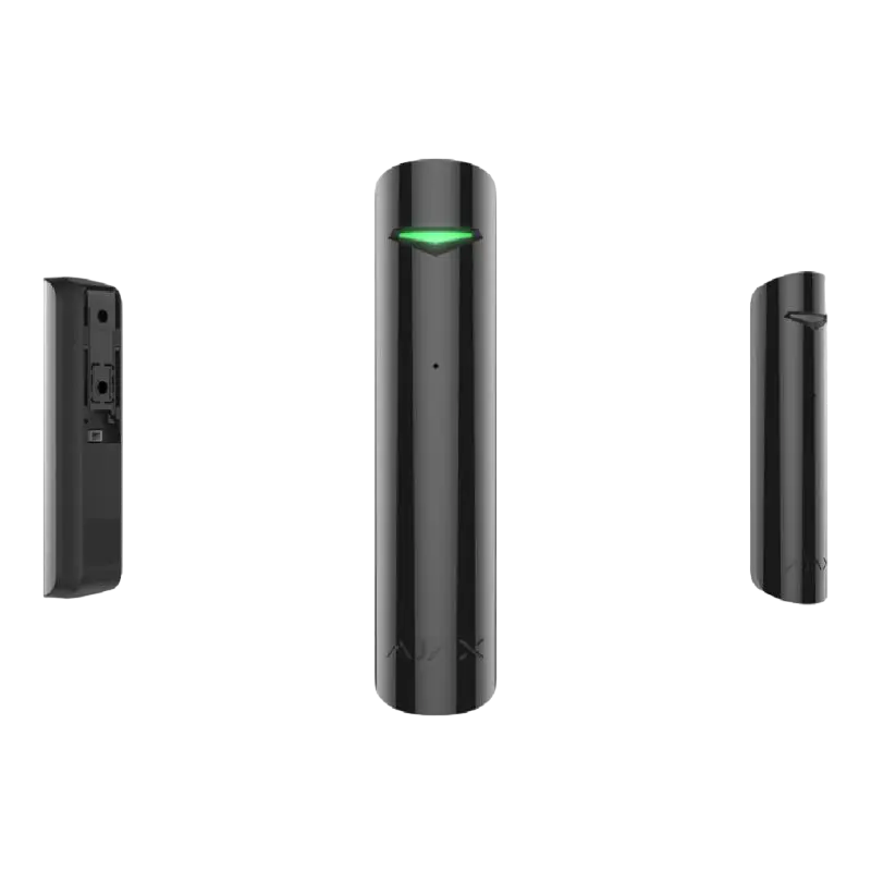 Detector de spargere Ajax GlassProtect Negru