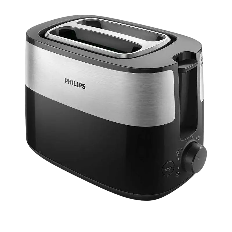 Тостер Philips Daily Collection Чёрный