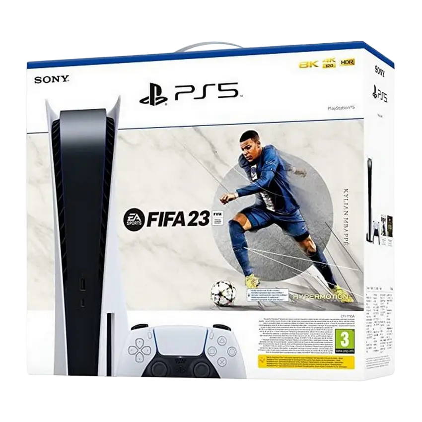 Игровая консоль SONY PlayStation 5 + Fifa 2023 Белый