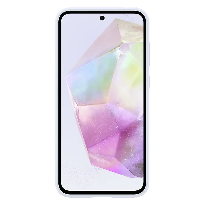 Чехол Samsung Galaxy A35 Silicone Cover Clear Голубой