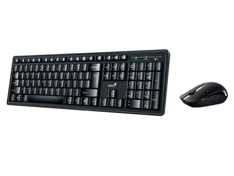 Клавиатура и мышь Genius KM-8200 Мембрана Черный
