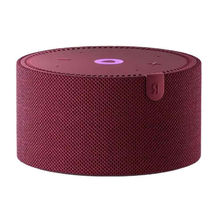 Умная колонка Yandex Station Mini with Clock Красный