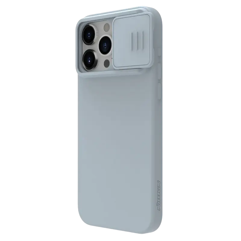 Husă Nillkin Apple iPhone 15 Pro CamShield Silky Silicone CamShield Silky Star Gray