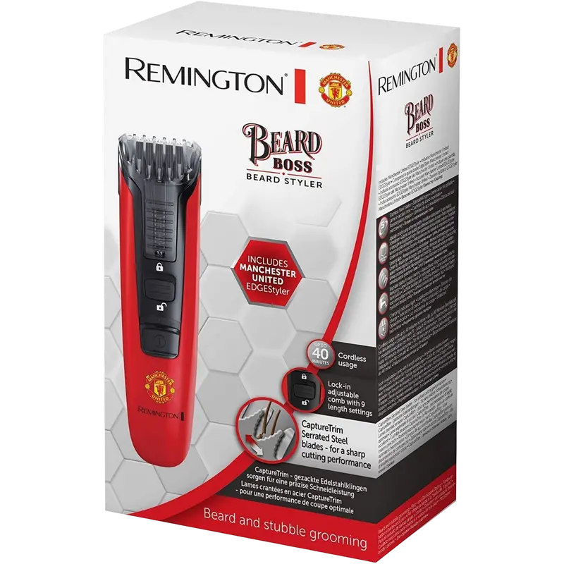 Мужской Триммер Remington Beard Boss Красный