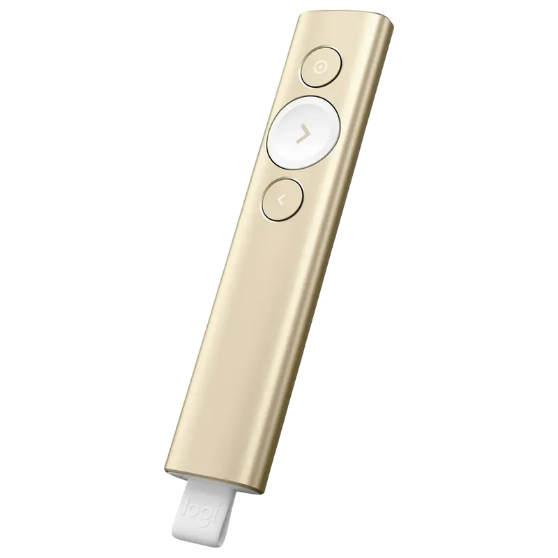 Презентер Logitech Spotlight Золотой