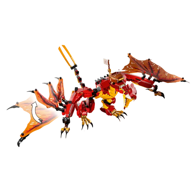 Конструктор LEGO Fire Dragon Attack Красный