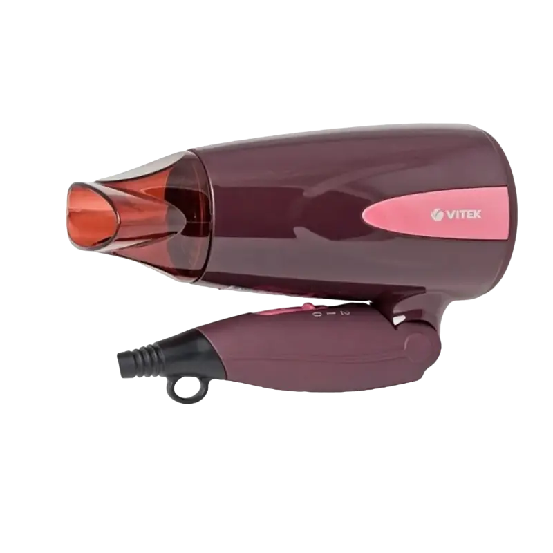 Компактный фен VITEK VT-2261 Бордовый