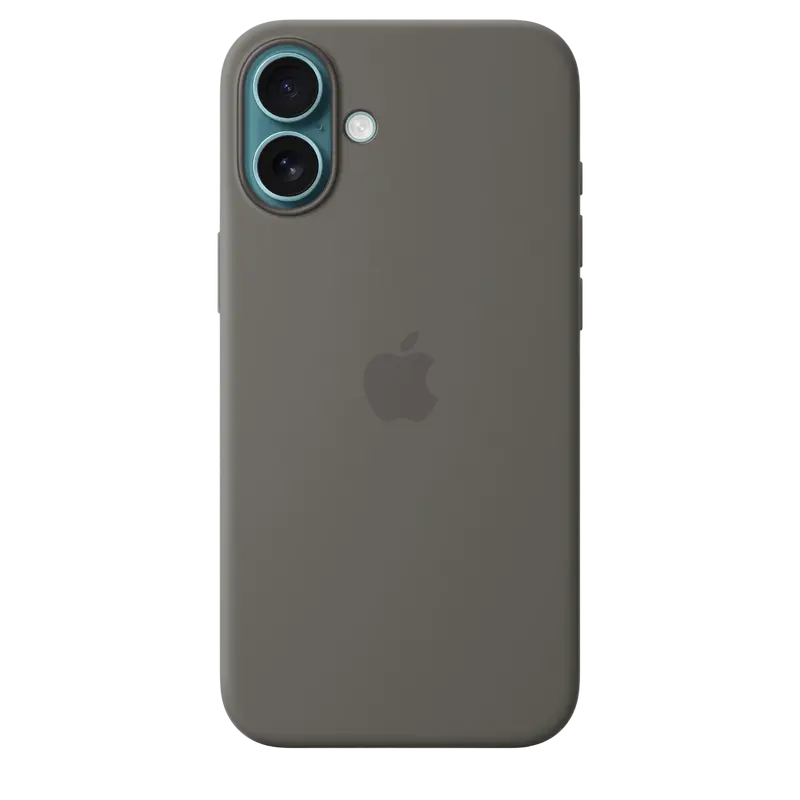 Чехол Apple iPhone 16 Plus Silicone Case MagSafe A3314 Silicone Case with MagSafe Stone Gray