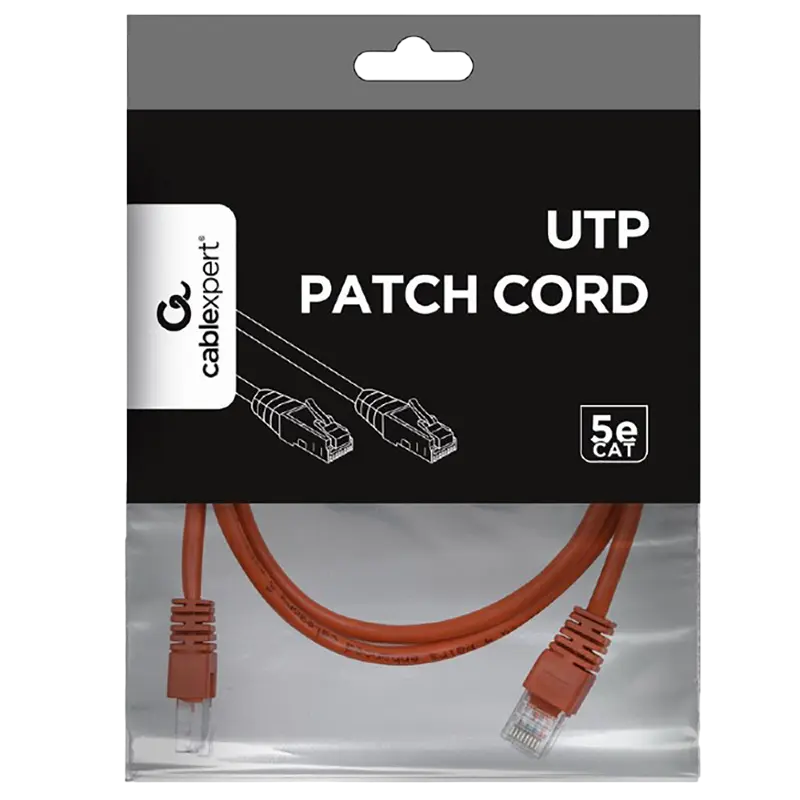 Patch cord Cablexpert PP12-1M/R Roșu