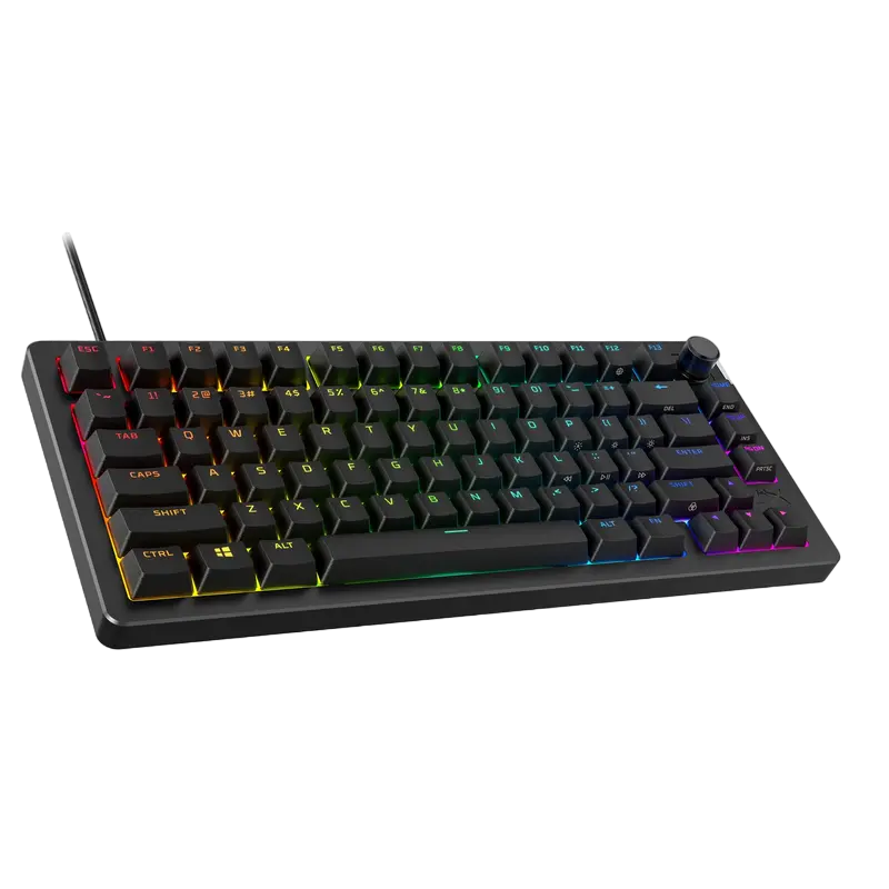 Tastatură HyperX Alloy Rise 75 Mecanic Negru