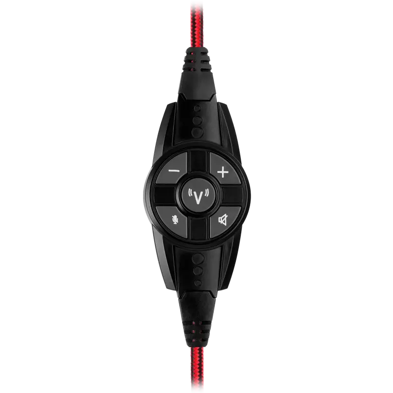 Căști SVEN AP-U996MV Negru/Roșu