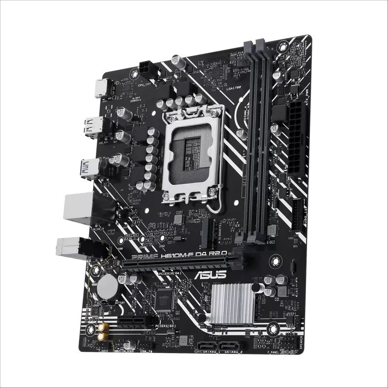 Материнская плата ASUS PRIME H610M-F D4 R2.0 LGA1700 Micro-ATX