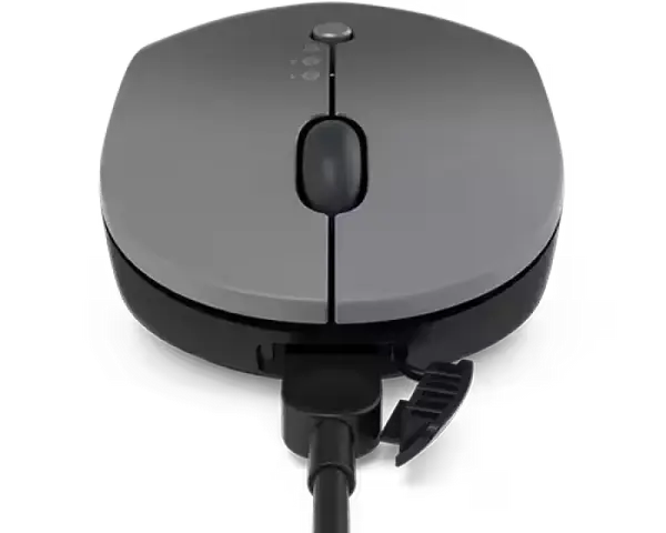 Беcпроводная мышь Lenovo Go Беспроводное Чёрный