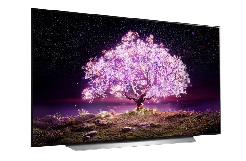 77" OLED SMART Телевизор LG OLED77C1RLA Белый