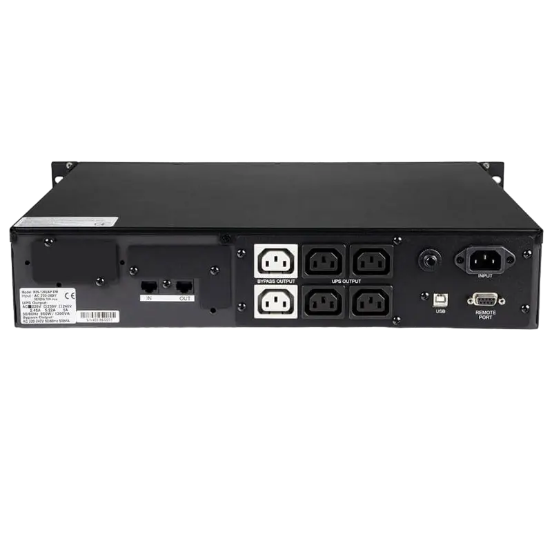 Sursă de alimentare neîntreruptibilă PCM KIN-1200AP RM Negru