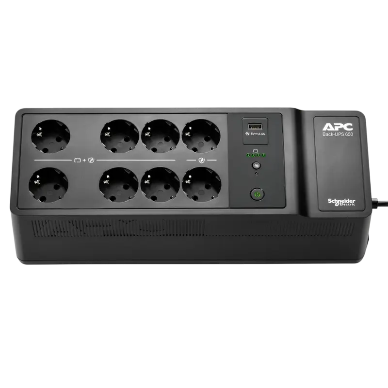 Источник бесперебойного питания APC BE650G2-GR Черный