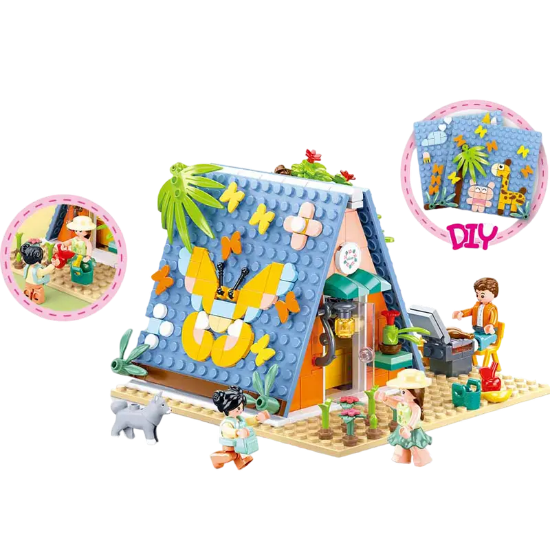 Конструктор Sluban Girls Dream - Camp Разноцветный