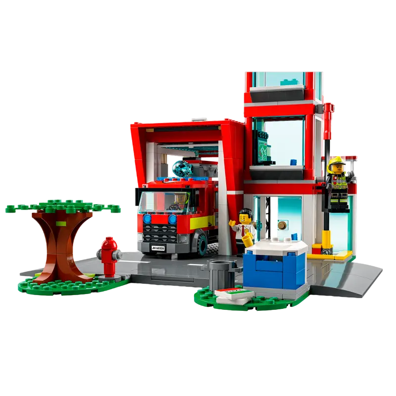 Конструктор LEGO Fire Station Разноцветный