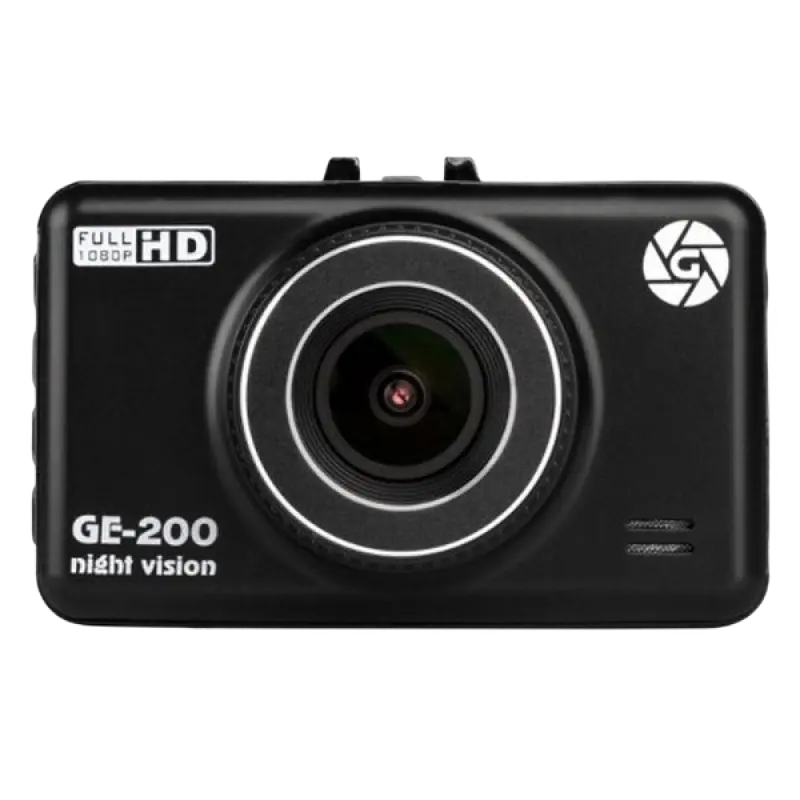 Автомобильный видеорегистратор Globex GE-200nv Черный