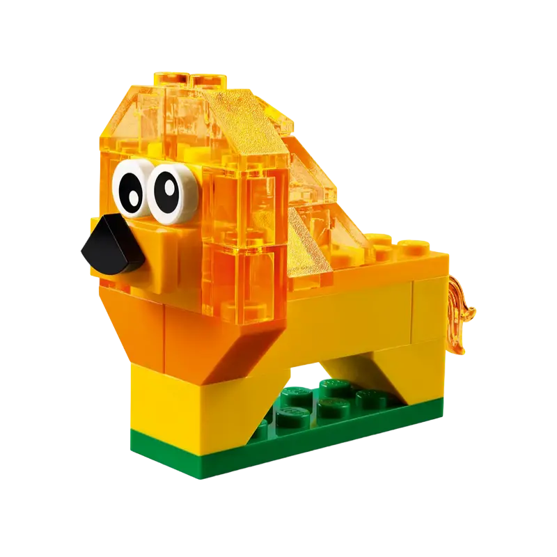 Конструктор LEGO Creative Transparent Bricks Разноцветный