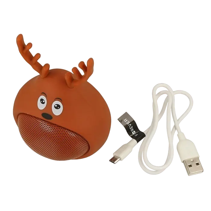 Boxă portabilă Forever Animal Deer Frosty Cafeniu