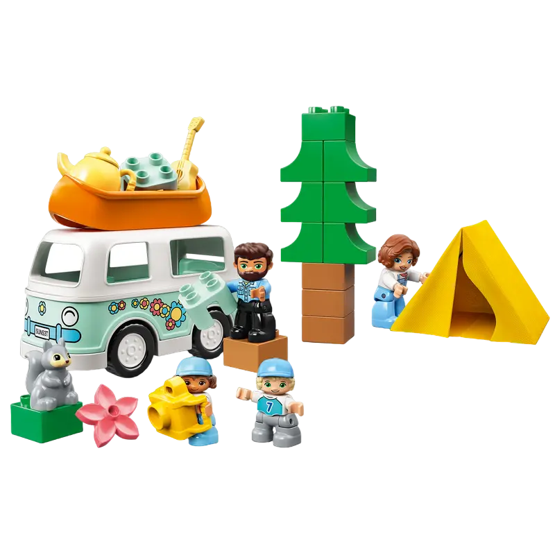 Конструктор LEGO Family Camping Van Adventure Разноцветный