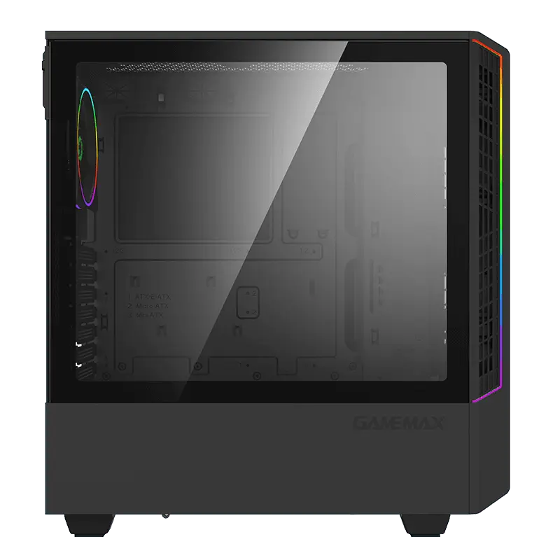 Компьютерный корпус Gamemax PANDA T802 BK Midi-Tower Черный