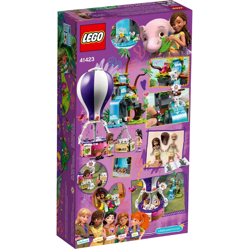 Конструктор LEGO Tiger Hot Air Balloon Jungle Rescue Разноцветный