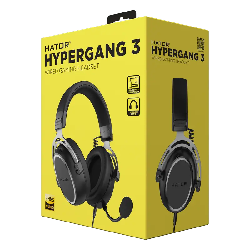 Наушники HATOR Hypergang 3 Чёрный